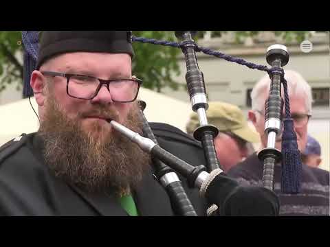 40 Jahre Glaronia Pipes and Drums / Pipes of Glarus - Südostschweiz Reportage