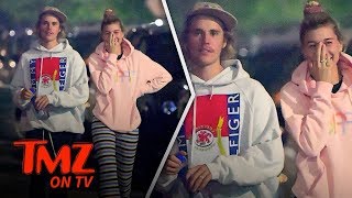 Bieber Flaunts A Wedding Ring! | TMZ TV