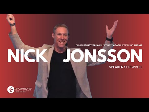 Nick Jonsson Showreel 2025: Inspiring Leadership, Connection & Growth — video