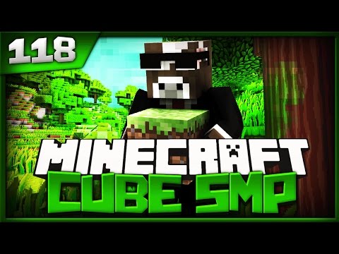Minecraft Cube SMP - Episode 118 - Most Efficient Sugar Cane Farm ( Minecraft The Cube SMP )