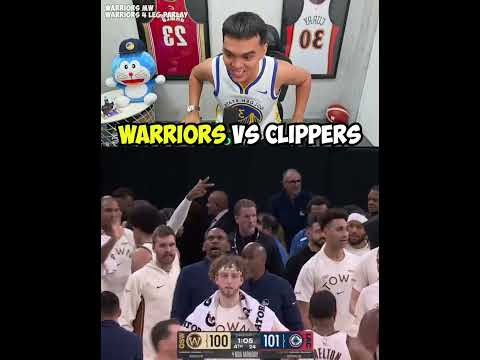 Warriors vs Clippers,  last 3 minutes | GSW comeback!? #warriors #nba #patriciobosspaldo