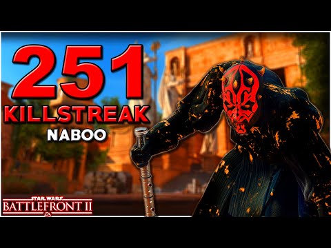 251 Darth Maul Killstreak (Naboo) Star Wars Battlefront 2