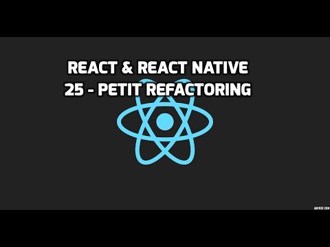 Formation React React Native 25 Refactoring avec les arrow functions