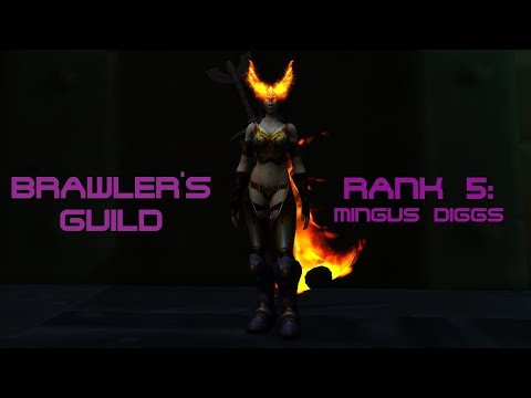WoW BfA 8.1.5 Brawler's Guild - Rank 5 - Mingus Diggs