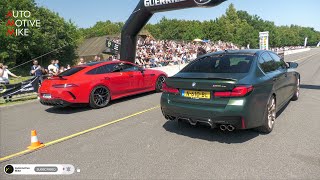 Mercedes-AMG GT63 S vs BMW M5 CS