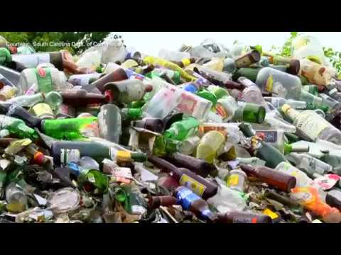 Worlds Largest Glass Recycling