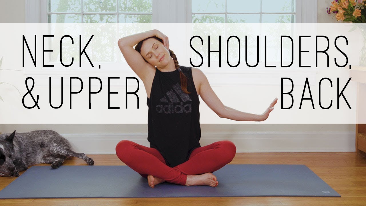 Yoga For Neck, Shoulders, Upper Back  |  10-Minute Yoga Quickie thumnail