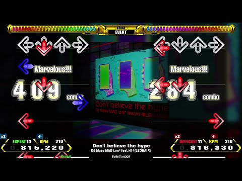 Don't believe the hype / DJ Mass MAD Izm* feat.H14(LEONAIR) | ESP 14 & DSP 11 [DDR/SM]