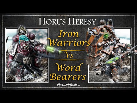 Iron Warriors Vs Word Bearers - Zone Mortalis - Horus Heresy Battle Report - Age of Darkness
