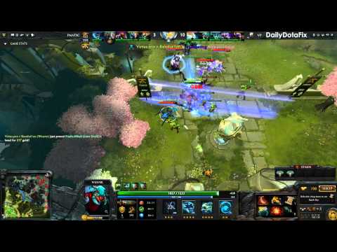 VP vs fnatic - StarLadder Season 7 - Great teamplay by Virtus Pro