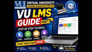 Virtual University LMS Full Guide for Beginners (2026) | Step-by-Step Tutorial | Part 1