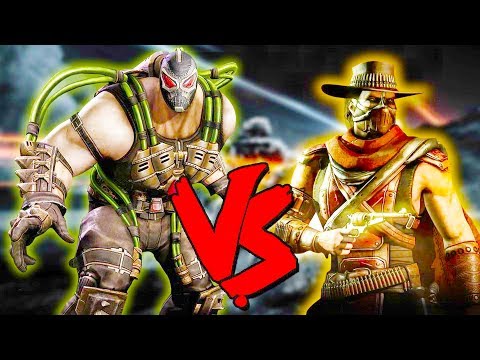 Erron Black Vs Bane Army - Epic Battle - Mortal Kombat Costume Skin Mod