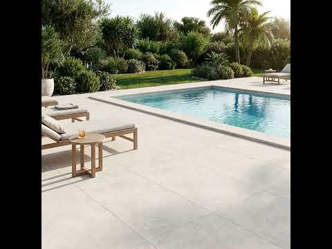 Carrelage sol extérieur moderne Peralta beige R11 60x120 cm
