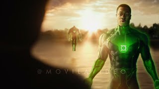 Green Lantern meets batman in Zack Snyder's Justice League #zacksnydersjusticeleague #greenlantern