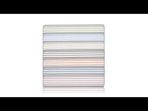 Concierge Collection YarnDyed Microfiber 4piece Sheet Set