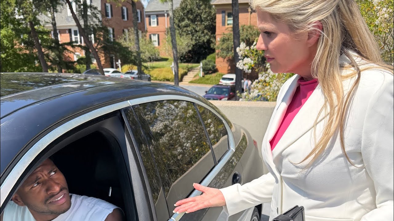 Charlotte catches Tre sleeping in the car in her parking lot and wants to dial 911 
