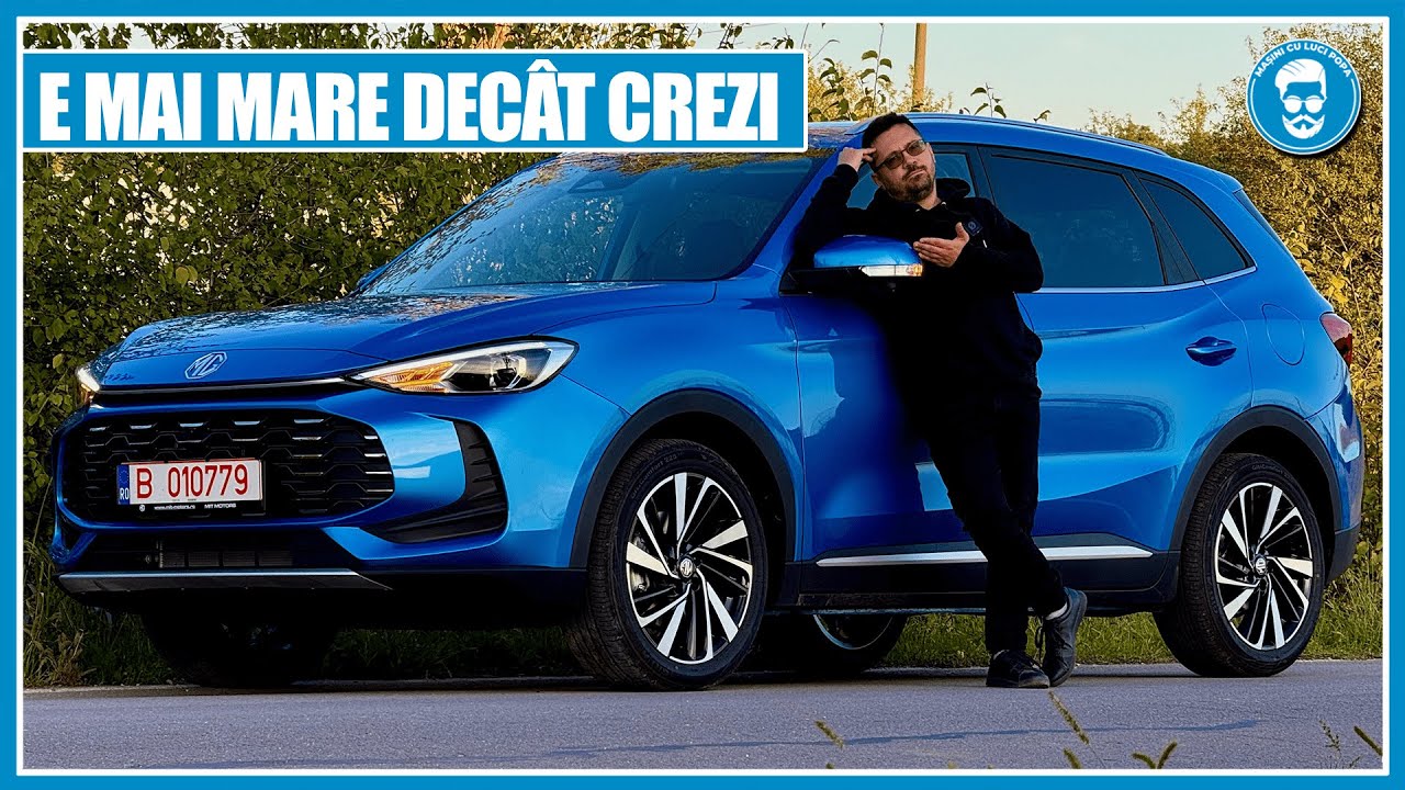 200 CAI la 23.400 EURO, mai MARE decât DUSTER, consum 5.2 l/100 km, MG ZS HYBRID+ 2025 în ROMÂNIA