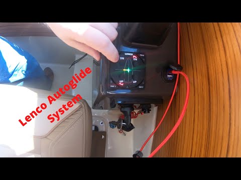 INSTALLING THE LENCO AUTOGLIDE SYSTEM/on our Ranger Tug R27OB ''Channel Surfing''