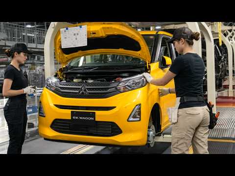 Thumbnail for Nissan SAKURA Production Line (+Mitsubishi eK) – Japanese Factory Tour (Manufacturing Process) by Kei car
