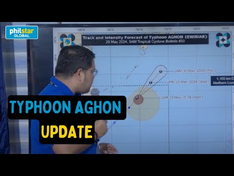 PAGASA Weather Update: Bagyong Aghon posibleng lumabas sa PAR nitong May 29