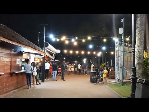 Nena, Experience A Nighttime Walk With Me At The "Waterkant" Area Here In Paramaribo, Suriname! 2022