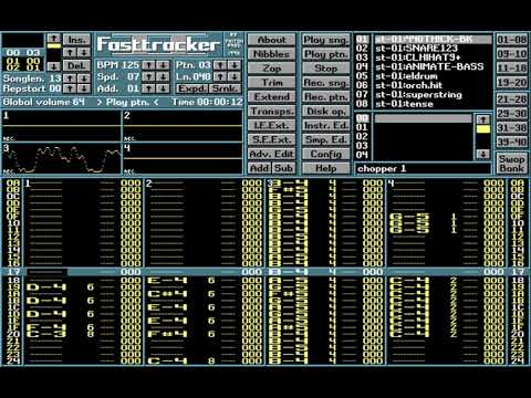 CHOPPER1.MOD remixed – Amiga MOD Music remixes