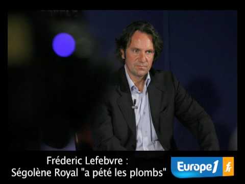 Lefebvre : Royal "a pété les plombs"