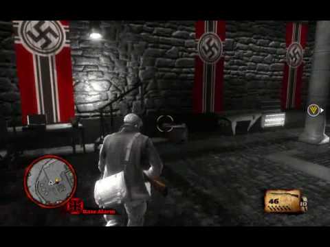 The Saboteur Walkthrough German Part 65 - Trenchgun Fun