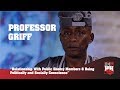 Professor Griff - Relationship With Public Enemy Members & Being Politically and Socially Conscious