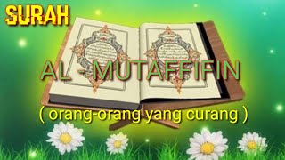 Download lagu SURAH AL MUTAFFIFIN NADA JIHARKAH mp3 Download lagu SURAH AL MUTAFFIFIN NADA JIHARKAH mp3