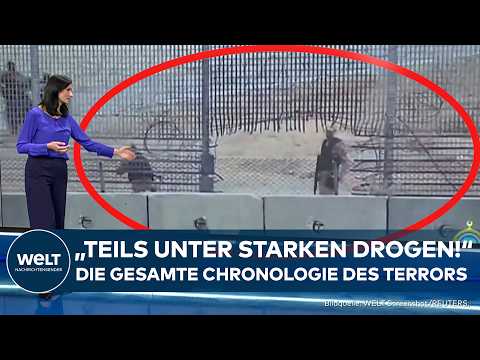 CHRONOLOGIE DES TERRORS: Explosionen, Hinrichtungen, Geiselnahmen - so lief der 7. Oktober 2023 ab