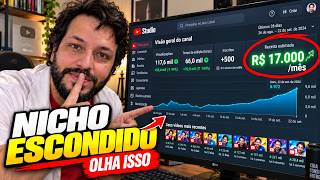 EU ENCONTREI OUTRO NICHO QUE FAZ R$ 17 MIL/MÊS