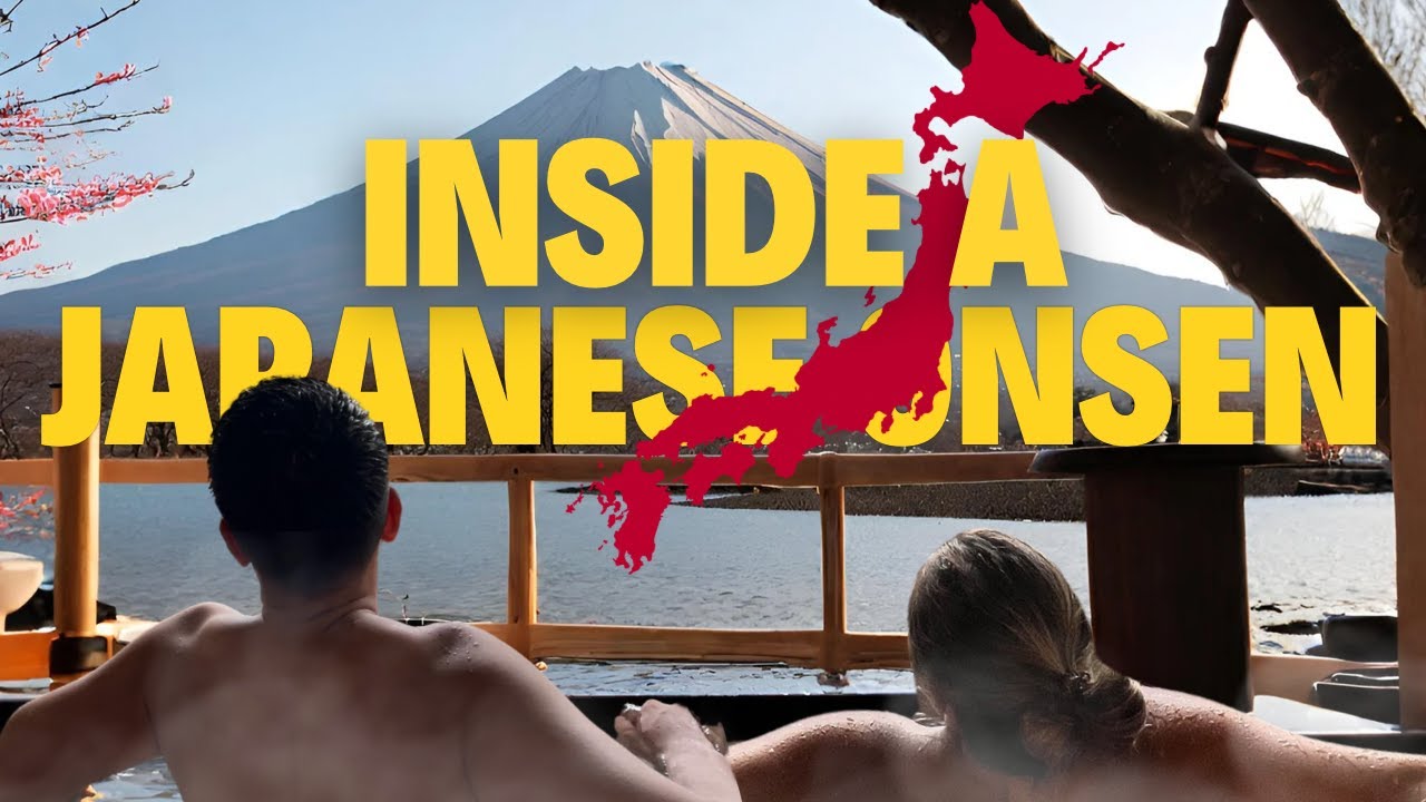 Join a duo as they explore the tranquil Fuji Yurari Onsen.