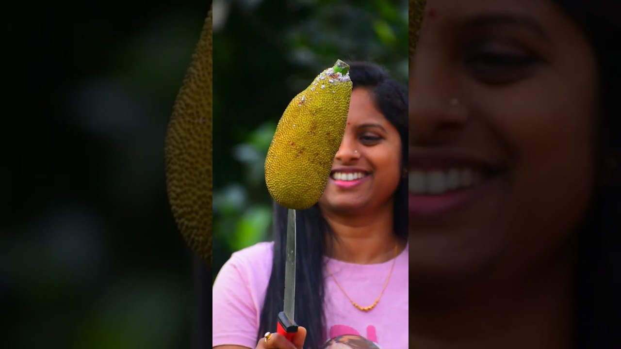 Jackfruit Chips 🍈 #shorts #jackfruit #chips