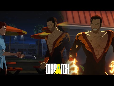 Dispatch Episode 5 - Bar Fight & Telling the Truth vs Lie Cutscene (Uncensored)