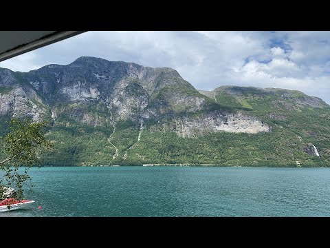 Driving in Stryn Norway