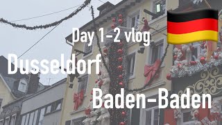 【年末年始ヨーロッパの旅】Day 1-2 vlog_ドイツ編