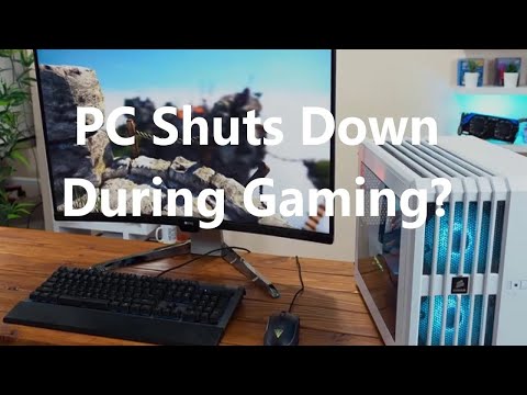 PC shutting off during gaming or when launching games?