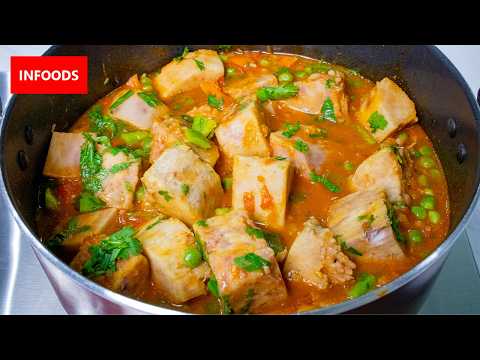 🇰🇪 Kenyan Nduma Stew Recipe | How to Cook Arrow Roots Kenyan Style | Infoods