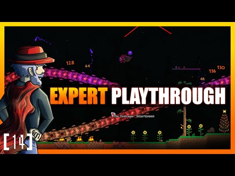Terraria 1.3 Let's Play - Expert Mode Playthrough! DESTROYER DESTROYED. [14] PC Gameplay