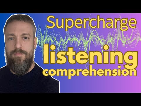 the SIMPLEST way to IMPROVE foreign language comprehension (no one is talking about)