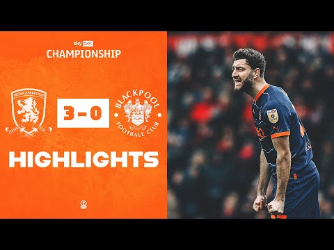 FC Middlesbrough 3-0 FC Blackpool 