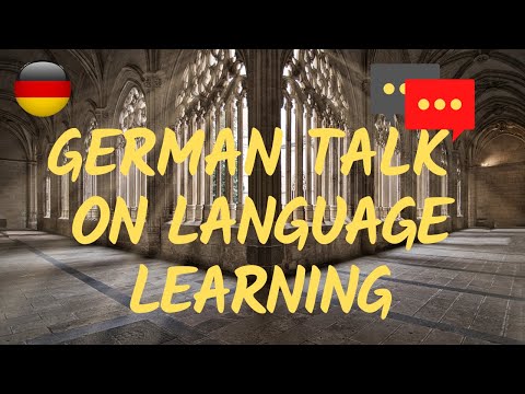 German Conversation with Sara About Language Learning [EN Subtitles]