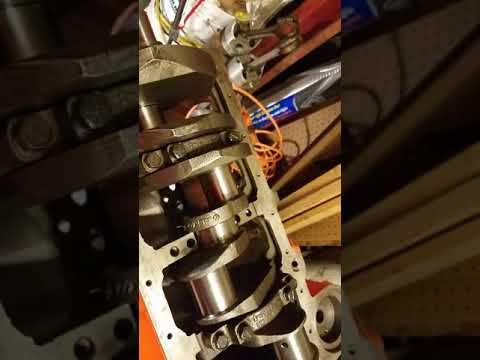 SBC 383 crankshaft clearancing part 1