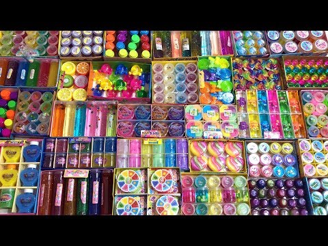 Mixing Store Bought Slime into Glossy Slime | Most Satisfying Videos 2