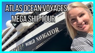 Atlas Ocean Voyages World Navigator Ship Tour. Is This The Most Luxurious Expedition Cruise Ship?