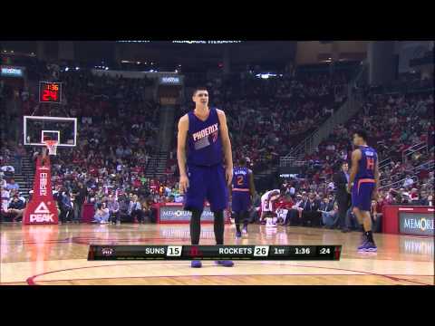 Alex Len 9 points 1 rebounds vs Houston Rockets  06.12.2014