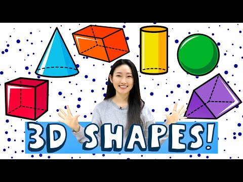 3D Shapes Sorting Activity [KOR/ENG SUB] | Children's English - YouTube