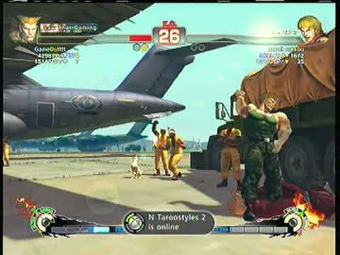 SSF4AE: Guile (GameOutttt) vs. Ken (zero3  rokkou)     SD