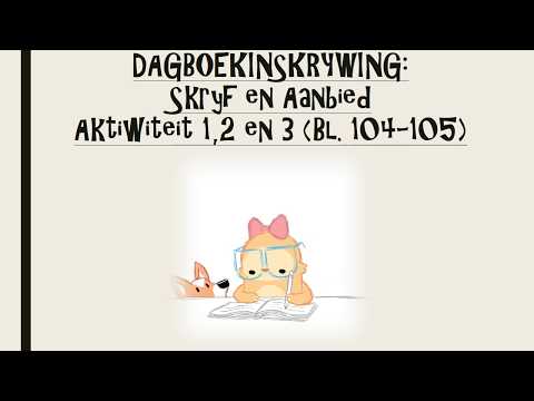 AFRIKAANS GRAAD 9: 27 Mei 2020 - periode 1 (27091)